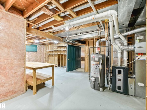 146 Oeming Road, Edmonton, AB - Indoor Photo Showing Basement