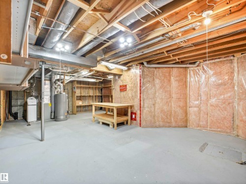 146 Oeming Road, Edmonton, AB - Indoor Photo Showing Basement