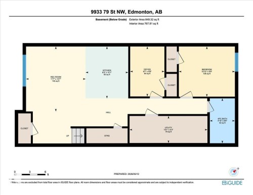 Floor plan - 9933 79 Street, Edmonton, AB - Other