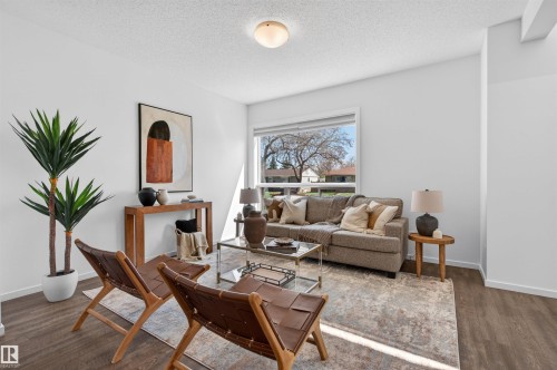 11904 45 Street, Edmonton, AB - Indoor Photo Showing Living Room