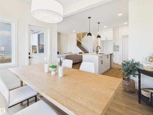 53 Sumac Close, Fort Saskatchewan, AB - Indoor Photo Showing Dining Room