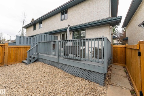 121 Bulyea Road, Edmonton, AB - Outdoor With Deck Patio Veranda With Exterior