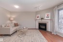 121 Bulyea Road, Edmonton, AB  - Indoor Photo Showing Living Room With Fireplace 