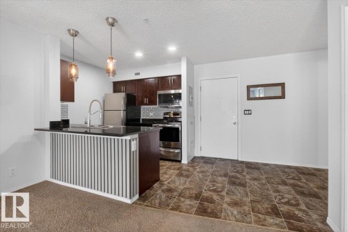 117 12035 22 Av, Edmonton, AB - Indoor Photo Showing Kitchen