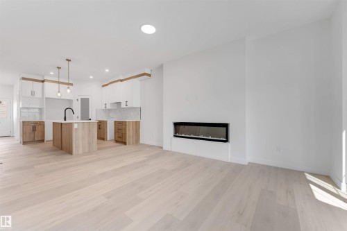 232 24 Street, Edmonton, AB - Indoor With Fireplace