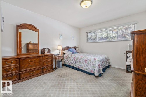 Ravine views and your morning sun with east facing views - 9732 64 Street, Edmonton, AB - Indoor Photo Showing Bedroom