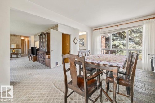 9732 64 Street, Edmonton, AB - Indoor Photo Showing Dining Room