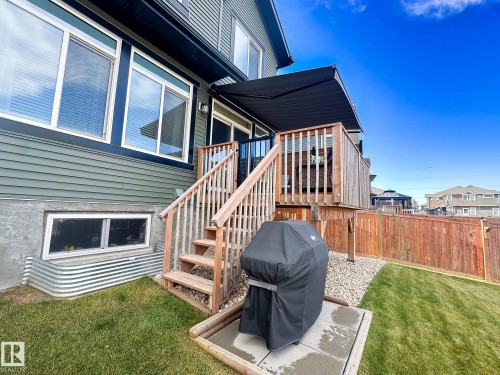4910 Hawthorn Place, Edmonton, AB - Outdoor With Deck Patio Veranda With Exterior
