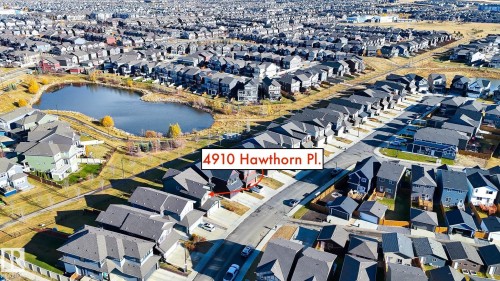 4910 Hawthorn Place, Edmonton, AB - Outdoor With Body Of Water With View