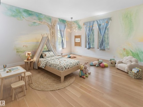 28 Riverside Crescent, Edmonton, AB - Indoor Photo Showing Bedroom