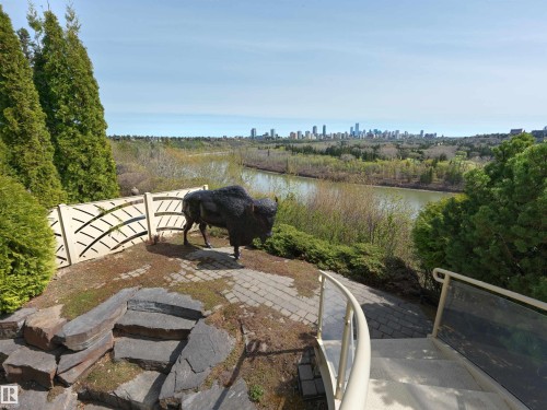28 Riverside Crescent, Edmonton, AB - Outdoor With View