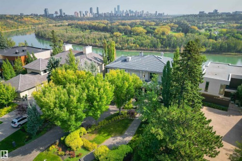 28 Riverside Crescent, Edmonton, AB - Outdoor With Body Of Water With View