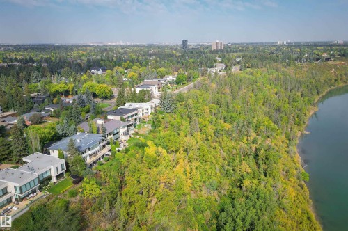 28 Riverside Crescent, Edmonton, AB - Outdoor With Body Of Water With View