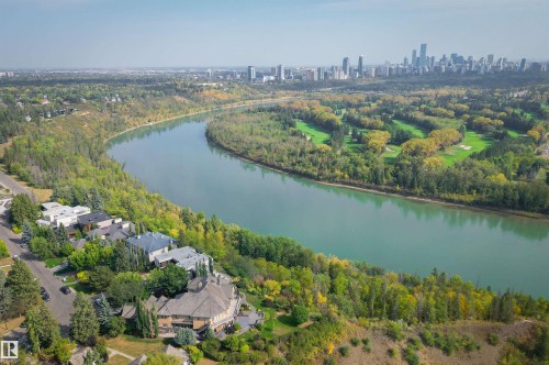 28 Riverside Crescent, Edmonton, AB - Outdoor With Body Of Water With View