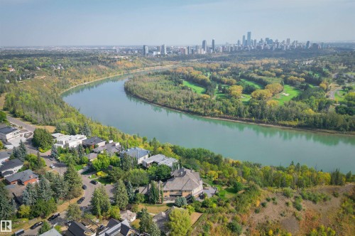 28 Riverside Crescent, Edmonton, AB - Outdoor With Body Of Water With View
