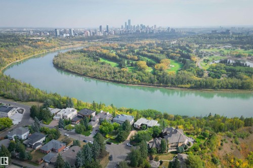 28 Riverside Crescent, Edmonton, AB - Outdoor With Body Of Water With View