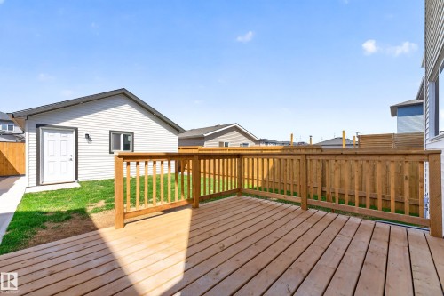 52 Penn Place, Spruce Grove, AB - Outdoor With Deck Patio Veranda With Exterior