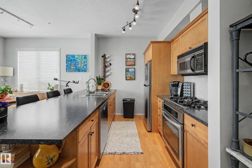 334 10023 110 Street, Edmonton, AB - Indoor Photo Showing Kitchen