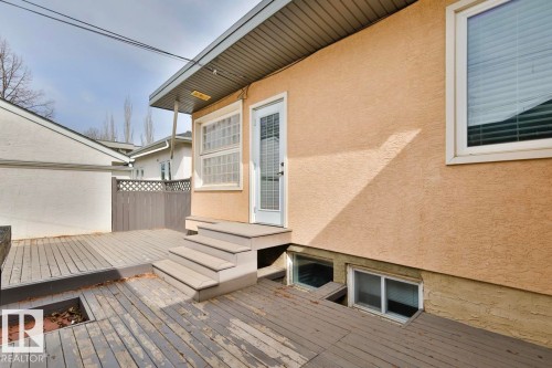 13703 101A Avenue, Edmonton, AB - Outdoor With Deck Patio Veranda With Exterior