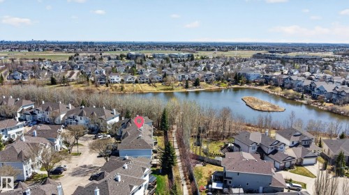 28 1780 Glastonbury Boulevard, Edmonton, AB - Outdoor With Body Of Water With View