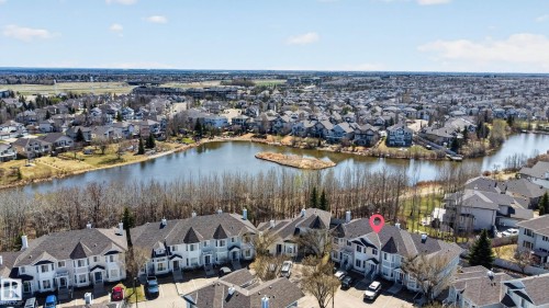 28 1780 Glastonbury Boulevard, Edmonton, AB - Outdoor With Body Of Water With View