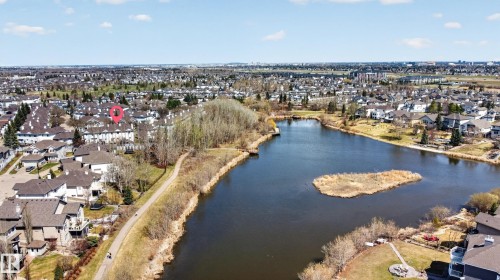28 1780 Glastonbury Boulevard, Edmonton, AB - Outdoor With Body Of Water With View