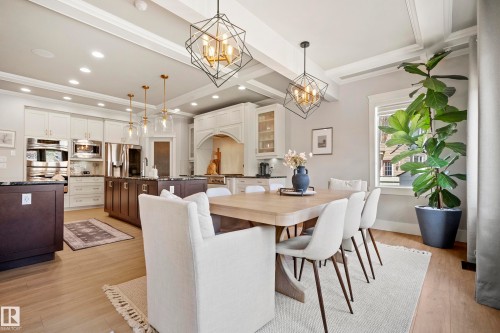 2551 Cameron Ravine Landing, Edmonton, AB - Indoor Photo Showing Dining Room