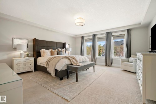 2551 Cameron Ravine Landing, Edmonton, AB - Indoor Photo Showing Bedroom