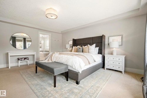 2551 Cameron Ravine Landing, Edmonton, AB - Indoor Photo Showing Bedroom
