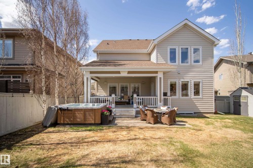 2551 Cameron Ravine Landing, Edmonton, AB - Outdoor With Deck Patio Veranda With Exterior