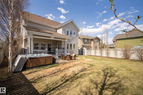 2551 Cameron Ravine Landing, Edmonton, AB - Outdoor With Deck Patio Veranda