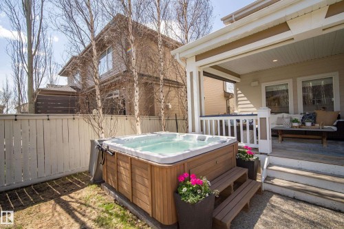 2551 Cameron Ravine Landing, Edmonton, AB - Outdoor With Deck Patio Veranda With Exterior