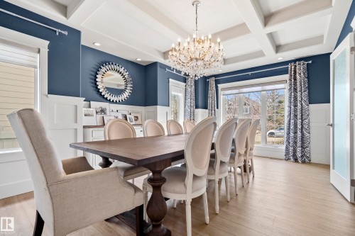 2551 Cameron Ravine Landing, Edmonton, AB - Indoor Photo Showing Dining Room