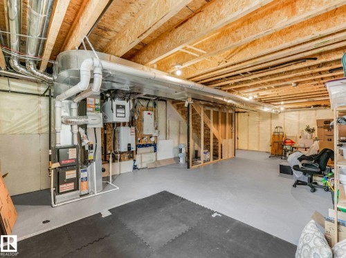 2426 Trumpeter Way, Edmonton, AB - Indoor Photo Showing Basement