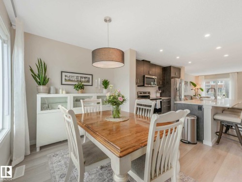 2426 Trumpeter Way, Edmonton, AB - Indoor Photo Showing Dining Room