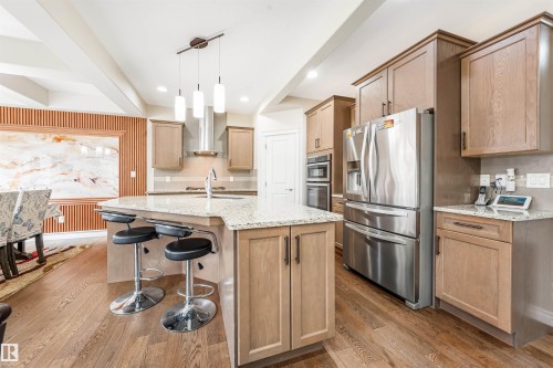5907 19 Avenue, Edmonton, AB - Indoor Photo Showing Kitchen With Stainless Steel Kitchen With Double Sink
