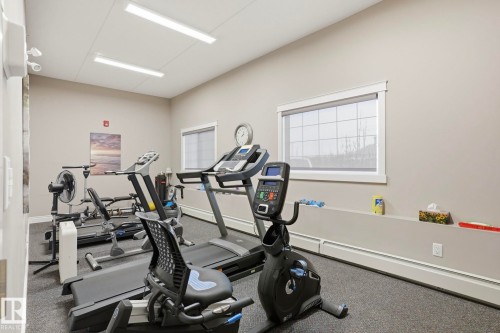 302 4103 50 Street, Beaumont, AB - Indoor Photo Showing Gym Room