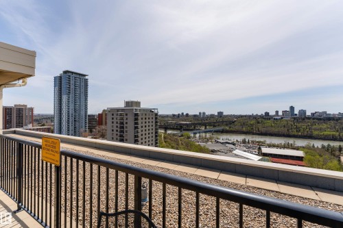 Social Room & Roof Top Patio - Common Area - 1006 9816 112 Street, Edmonton, AB - Outdoor With View