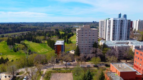 1006 9816 112 Street, Edmonton, AB - Outdoor With View