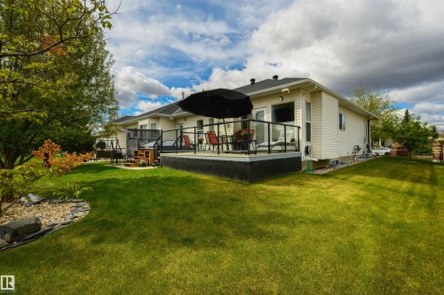 46 Longview Crescent, Spruce Grove, AB - Outdoor With Deck Patio Veranda
