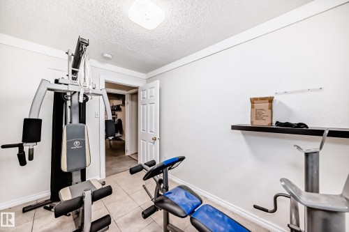 13911 23 Street, Edmonton, AB - Indoor Photo Showing Gym Room