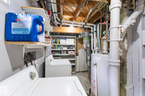 12215 59 Street, Edmonton, AB - Indoor Photo Showing Laundry Room