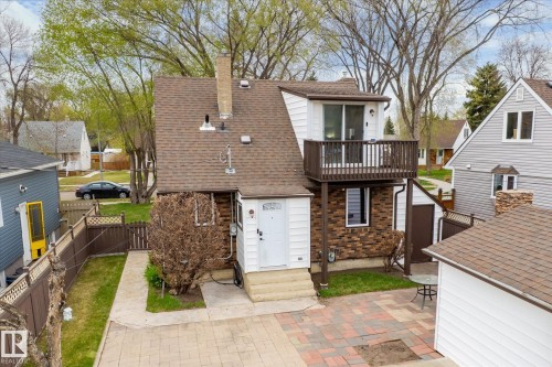 12215 59 Street, Edmonton, AB - Outdoor With Balcony