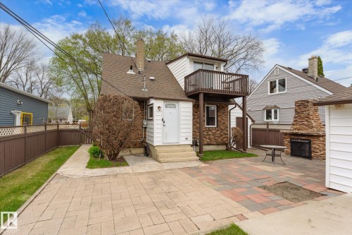 12215 59 Street, Edmonton, AB - Outdoor With Balcony