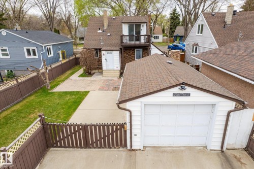 12215 59 Street, Edmonton, AB - Outdoor With Balcony With Exterior