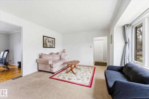 12215 59 Street, Edmonton, AB - Indoor Photo Showing Living Room