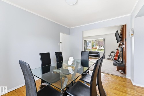 12215 59 Street, Edmonton, AB - Indoor Photo Showing Dining Room