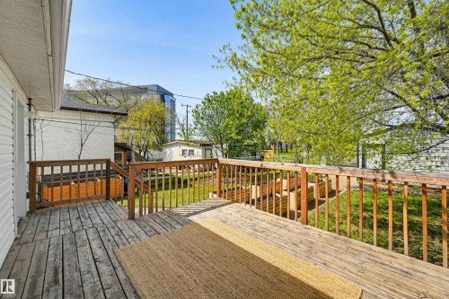 11210 105 Street, Edmonton, AB - Outdoor With Deck Patio Veranda With Exterior