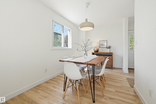 11210 105 Street, Edmonton, AB - Indoor Photo Showing Dining Room