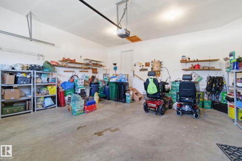 56 13320 124 St, Edmonton, AB - Indoor Photo Showing Garage